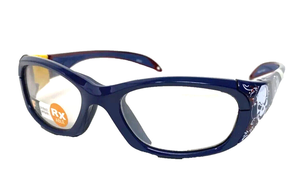 SKULL BY LIBERTY SPORT 643 NAVY RED SPORTS GOGGLES 48-17-125 ASTM F803
